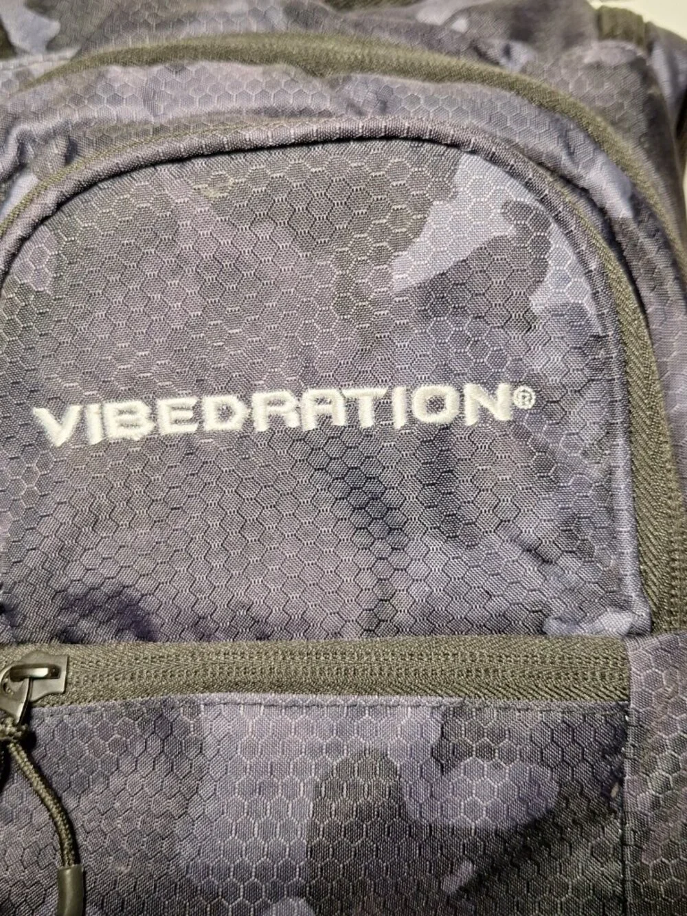 Vibedration Hydration Backpack w/o bladder Black Camo - Used